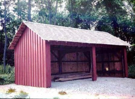 Horse shed Completed